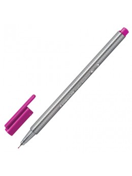 Ручка капиллярная STAEDTLER 'Triplus Fineliner', КРАСНО-ФИОЛЕТОВАЯ, трехгранная, линия письма 0,3 мм, 334-61