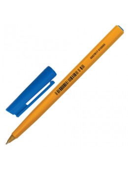 Ручка шариковая STAEDTLER (Германия) 'Stick', Синяя, корпус желтый, узел 0,8 мм, линия письма 0,25 мм, 430 F-3