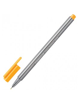 Ручка капиллярная STAEDTLER 'Triplus Fineliner', НЕОНОВАЯ ОРАНЖЕВАЯ, трехгранная, линия письма 0,3 мм, 334-401