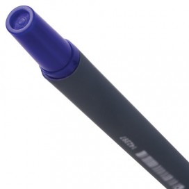 Ручка шариковая STAFF, СИНЯЯ, корпус прорезиненный синий, узел 0,7 мм, линия письма 0,35 мм, BP190