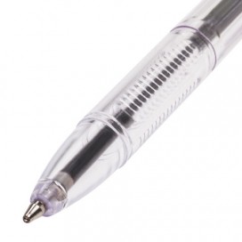 Ручка шариковая BRAUBERG 'X-333', КРАСНАЯ, корпус прозрачный, узел 0,7 мм, линия письма 0,35 мм, BP165