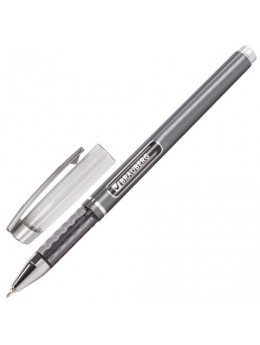 Ручка шариковая масляная BRAUBERG 'Choice', СИНЯЯ, корпус с печатью, узел 0,7 мм, линия письма 0,35 мм, OBP207