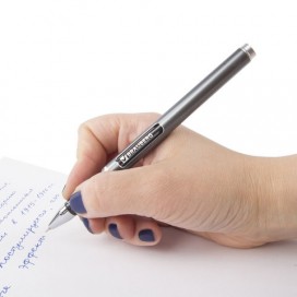 Ручка шариковая масляная BRAUBERG 'Choice', СИНЯЯ, корпус с печатью, узел 0,7 мм, линия письма 0,35 мм, OBP207