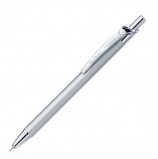 Ручка подарочная шариковая PIERRE CARDIN 'Actuel', корпус серебряный, алюминий, хром, синяя, PC0502BP