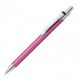 Ручка подарочная шариковая PIERRE CARDIN 'Actuel', корпус розовый, алюминий, хром, синяя, PC0503BP
