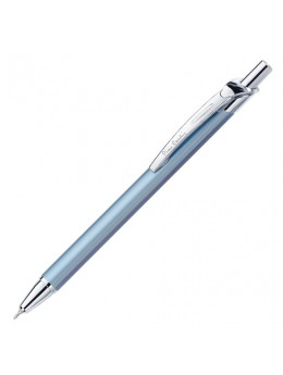 Ручка подарочная шариковая PIERRE CARDIN 'Actuel', корпус голубой, алюминий, хром, синяя, PC0505BP