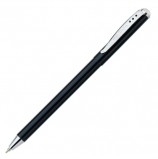 Ручка подарочная шариковая PIERRE CARDIN (Пьер Карден) 'Actuel', корпус черный, алюминий, хром, синяя, PC0705BP