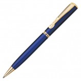 Ручка подарочная шариковая PIERRE CARDIN (Пьер Карден) 'Eco', корпус синий, латунь, золотистые детали, синяя, PC0871BP