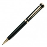 Ручка подарочная шариковая PIERRE CARDIN (Пьер Карден) 'Gamme', корпус черный, латунь, золотистые детали, синяя, PC0805BP