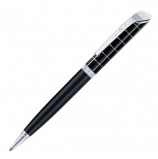 Ручка подарочная шариковая PIERRE CARDIN (Пьер Карден) 'Gamme', корпус черный, акрил, хром, синяя, PC0874BP