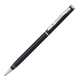 Ручка подарочная шариковая PIERRE CARDIN (Пьер Карден) 'Gamme', корпус черный, алюминий, хром, синяя, PC0892BP