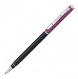 Ручка подарочная шариковая PIERRE CARDIN (Пьер Карден) 'Gamme', корпус черный/фиолетовый, алюминий, хром, синяя, PC0893BP