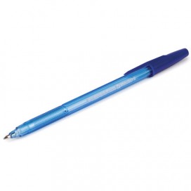 Ручка шариковая масляная BRAUBERG 'Assistant', СИНЯЯ, корпус тонированный, 0,7 мм, линия письма 0,35 мм, 142484