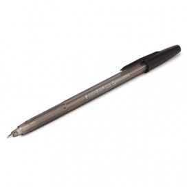 Ручка шариковая масляная BRAUBERG 'Assistant', ЧЕРНАЯ, корпус тонированный, 0,7 мм, линия письма 0,35 мм, 142485