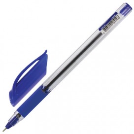 Ручка шариковая масляная с грипом BRAUBERG 'Extra Glide GT', СИНЯЯ, трехгранная, узел 0,7 мм, линия письма 0,35 мм, OBP103