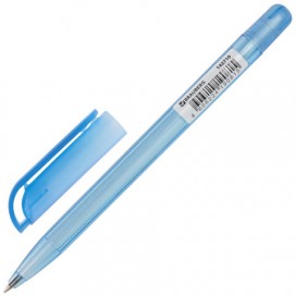 Ручка шариковая масляная BRAUBERG 'Olive Pen Tone', СИНЯЯ, корпус тонированный, узел 0,7 мм, линия письма 0,35 мм, OBP134