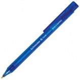 Ручка шариковая автоматическая SCHNEIDER (Германия) 'Fave', СИНЯЯ, корпус синий, узел 1 мм, линия письма 0,5 мм, 130403