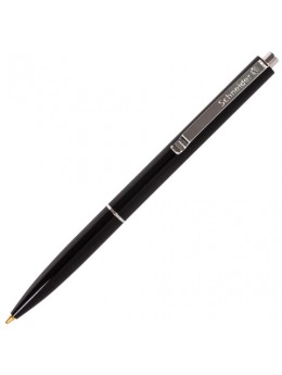 Ручка шариковая автоматическая SCHNEIDER (Германия) 'K15', ЧЕРНАЯ, корпус черный, узел 1 мм, линия письма 0,5 мм, 3081