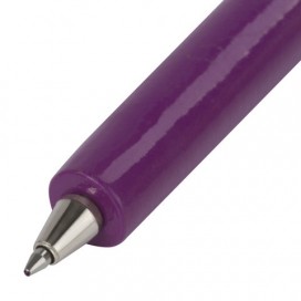 Ручка фигурная 'СМАЙЛИКИ МИКС-2', СИНЯЯ, 4 дизайна ассорти, линия письма 0,5 мм, дисплей, BRAUBERG