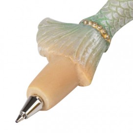 Ручка фигурная 'РУСАЛОЧКИ-2', СИНЯЯ, 4 дизайна ассорти, линия письма 0,5 мм, дисплей, BRAUBERG