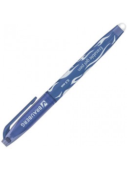 Ручка стираемая гелевая BRAUBERG, СИНЯЯ, узел 0,5 мм, линия письма 0,35 мм, GP135