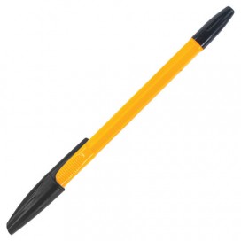 Ручка шариковая STAFF 'BP-1000', ЧЕРНАЯ, корпус оранжевый, узел 0,7 мм, линия письма 0,35 мм, BP149