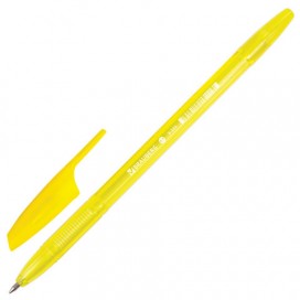 Ручка шариковая BRAUBERG 'X-333' NEON, СИНЯЯ, корпус тонированный ассорти, узел 0,7 мм, линия письма 0,35 мм, BP154