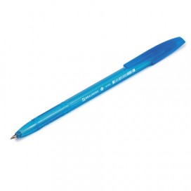 Ручка шариковая BRAUBERG 'X-333' NEON, СИНЯЯ, корпус тонированный ассорти, узел 0,7 мм, линия письма 0,35 мм, BP154
