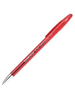 Ручка гелевая ERICH KRAUSE 'R-301 Original Gel', КРАСНАЯ, корпус прозрачный, узел 0,5 мм, линия письма 0,4 мм, 42722