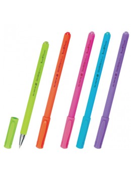 Ручка шариковая BRUNO VISCONTI 'SlimWrite', 'Special', СИНЯЯ, корпус ассорти, узел 0,5 мм, линия письма 0,3 мм, 20-0007