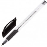 Ручка шариковая масляная BRAUBERG 'Extra Glide GT', ЧЕРНАЯ, трехгранная, узел 0,7 мм, линия письма 0,35 мм, OBP137