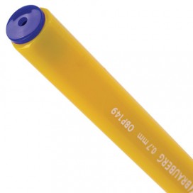 Ручка шариковая масляная BRAUBERG 'Extra Glide Orange', СИНЯЯ, трехгранная, узел 0,7 мм, линия письма 0,35 мм, OBP149