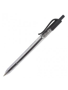 Ручка шариковая масляная автоматическая BRAUBERG 'Extra Glide R', ЧЕРНАЯ, узел 0,7 мм, линия письма 0,35 мм, OBPR166