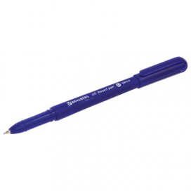 Ручка шариковая масляная BRAUBERG 'i-Stick', СИНЯЯ, корпус синий, узел 0,7 мм, линия письма 0,35 мм, OBP219