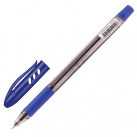 Ручка шариковая масляная BRAUBERG 'Black Tone', СИНЯЯ, корпус тонированный, узел 0,7 мм, линия письма 0,35 мм, OBP223