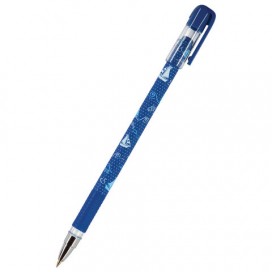 Ручка шариковая BRUNO VISCONTI 'MagicWrite',СИНЯЯ, 'Кораблики', узел 0,5 мм, линия письма 0,3 мм, 20-0240/22