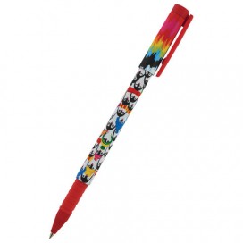 Ручка шариковая BRUNO VISCONTI 'FunWrite', СИНЯЯ, 'Северное сияние', узел 0,5 мм, линия письма 0,3 мм, 20-0212/19