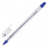 Ручка шариковая масляная CROWN 'Oil Jell', СИНЯЯ, узел 0,7 мм, линия письма 0,5 мм, OJ-500B