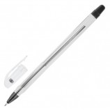 Ручка шариковая масляная CROWN 'Oil Jell', ЧЕРНАЯ, узел 0,7 мм, линия письма 0,5 мм, OJ-500B