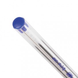 Ручка шариковая с грипом BIC 'Cristal Grip', СИНЯЯ, корпус прозрачный, узел 1 мм, линия письма 0,32 мм, 889985