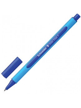 Ручка шариковая SCHNEIDER (Германия) 'Slider Edge F', СИНЯЯ, трехгранная, узел 0,8 мм, линия письма 0,4 мм, 152003