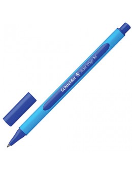 Ручка шариковая SCHNEIDER (Германия) 'Slider Edge M', СИНЯЯ, трехгранная, узел 1 мм, линия письма 0,5 мм, 152103