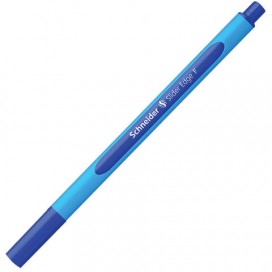 Ручка шариковая SCHNEIDER (Германия) 'Slider Edge F', СИНЯЯ, трехгранная, узел 0,8 мм, линия письма 0,4 мм, 152003