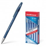 Ручка стираемая гелевая ERICH KRAUSE 'R-301 Magic Gel', СИНЯЯ, корпус синий, узел 0,5 мм, линия письма 0,4 мм, 45211