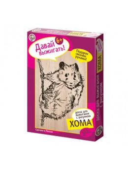 Набор досок для выжигания 'Хома' (1 с рисунком + 1 чистая), 17х23 см, 'Десятое королевство', 01570 Набор досок для выжигания 'Хома' (1 с рисунком + 1 чистая), 17х23 см, 'Десятое королевство', 01570