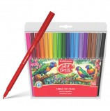 Фломастеры ERICH KRAUSE Artberry, 18 цветов, суперсмываемые, вентелируемый колпачок, пластиковая упаковка, 33051