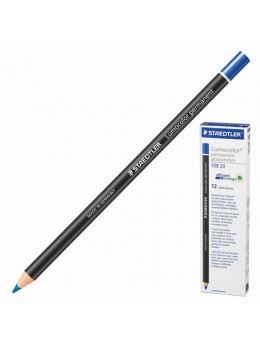 Маркер-карандаш сухой перманентный для любой поверхности STAEDTLER, СИНИЙ, 4,5 мм, 108 20-3
