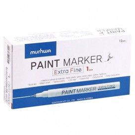 Маркер-краска лаковый MUNHWA 'Extra Fine Paint Marker', СИНИЙ, 1 мм, нитро-основа, EFPM-02