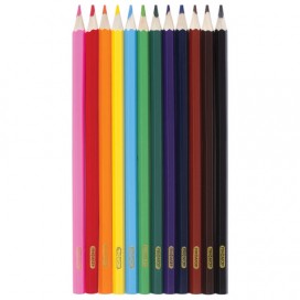 Карандаши цветные ПИФАГОР 'Сказочный мир', 12 цветов, заточенные, картонная упаковка, дизайн ассорти, 180240