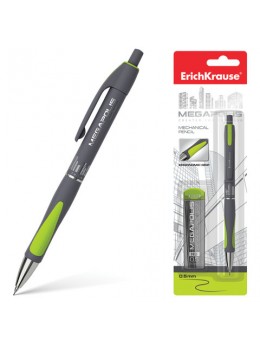 Набор ERICH KRAUSE 'Megapolis concept', механический карандаш + сменные грифели, 0,5 мм, блистер, 20343